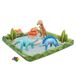 Centro de juegos hinchable agua dinosaurios c/difusor INTEX Centro de juegos hinchable agua dinosaurios c/difusor INTEX Verde