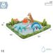Centro de juegos hinchable agua dinosaurios c/difusor INTEX Centro de juegos hinchable agua dinosaurios c/difusor INTEX Verde