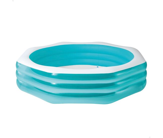 Piscina hinchable familiar octogonal intex