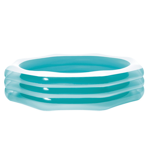 Piscina inflável familiar octogonal INTEX