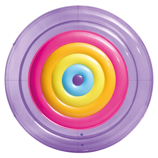 Tapete inflável arco-íris Ø201 cm INTEX