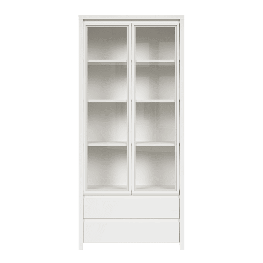 Vaisselier 2 portas 2 gavetas Soren Branco