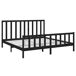 Estructura de cama 200x200 Estructura de cama 200x200 Negro