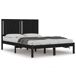 Estructura de cama 140x190 Estructura de cama 140x190 Negro