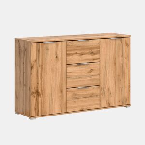 Aparador Selma Wood 2 portas e 3 gavetas