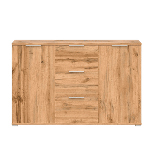 Aparador Selma Wood 2 portas e 3 gavetas