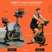 Bicicleta Estática Acero, PE SPORTNOW, deportes y ocio - fitness Bicicleta Estática Acero, PE SPORTNOW, deportes y ocio - fitness Negro