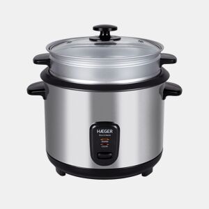Arrozeira Elétrica HAEGER Rice & Steam - 1.8 L, 700W, Inox