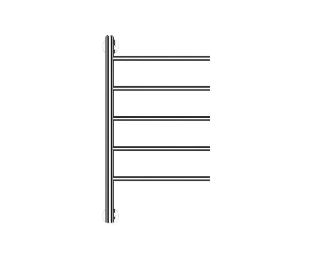 Toallero eléctrico haeger design cromo 62,5 × 40 cm, 250w, cromo