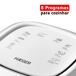 Freidora sin aceite digital HAEGER Aero Fryer - 2.2L Freidora sin aceite digital HAEGER Aero Fryer - 2.2L Blanco