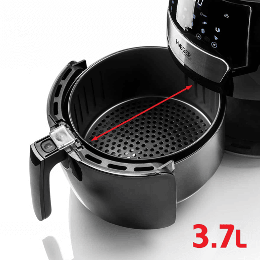 Fritadeira sem óleo Digital Haeger AIR FEAST DIGITAL - 3.7L