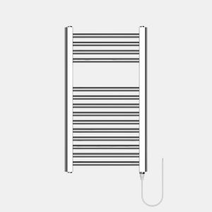 Toalheiro Elétrico HAEGER Single Chrome 70x40 cm,150 W, Cromado