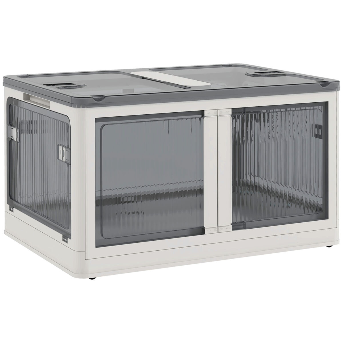 Caja de Almacenamiento PP HOMCOM, hogar - muebles de dormitorio