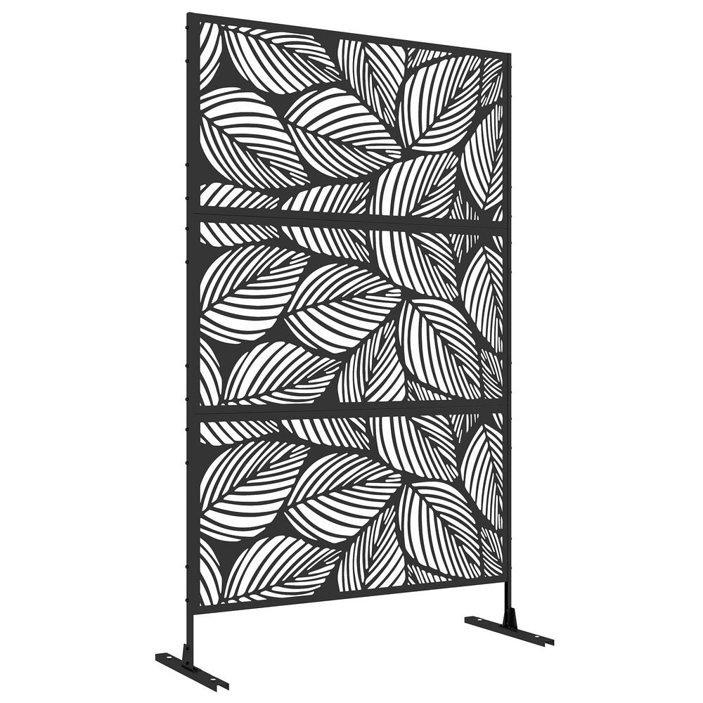 Biombo Exterior Acero Outsunny, hogar - decoración