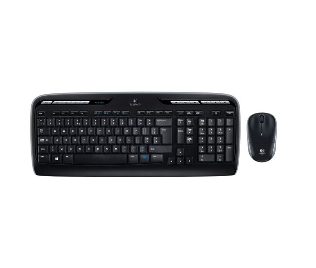 Teclado y ratón logitech wireless combo mk330 negro qwerty us