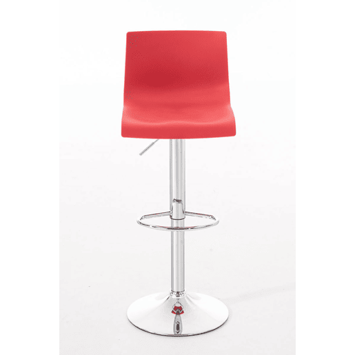 Set 2 Taburetes Hoover en Polipropileno Plástico Rojo 36X39X84 cm