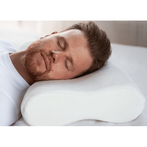 Almofada Anti-Ronco com Superfície de Massagem Dupla, Espuma com Memória