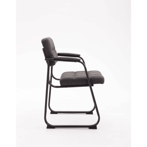 Silla de Visita Canada B de Tela Gris oscuro 58X59X84 cm