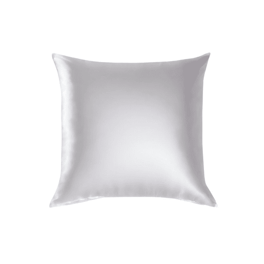 Capa de Almofada de pura seda de amora de 22 momme Tamanho 65x65 cm, Branca