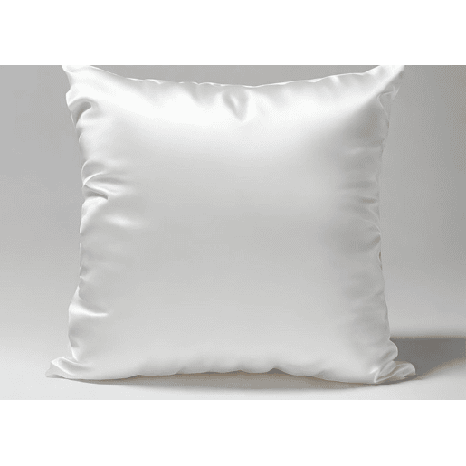 Capa de Almofada de pura seda de amora de 22 momme Tamanho 65x65 cm, Branca
