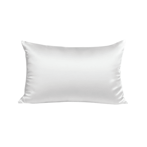 Capa de Almofada de pura seda de amora de 22 momme Tamanho 50x70 cm, Branca