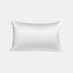 Capa de Almofada de pura seda de amora de 22 momme Tamanho 50x70 cm, Branca