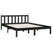 Estructura de cama 135x190 Estructura de cama 135x190 Negro