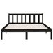 Estructura de cama 135x190 Estructura de cama 135x190 Negro