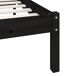 Estructura de cama 135x190 Estructura de cama 135x190 Negro