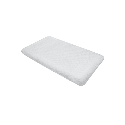 Almofada Plana para Pessoas que Dormem de Barriga para Baixo S Espuma com Memória, Tecido de Bambu Antiácaros