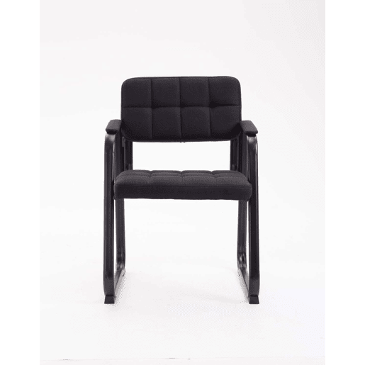 Silla de Visita Canada B de Tela Negro 58X59X84 cm