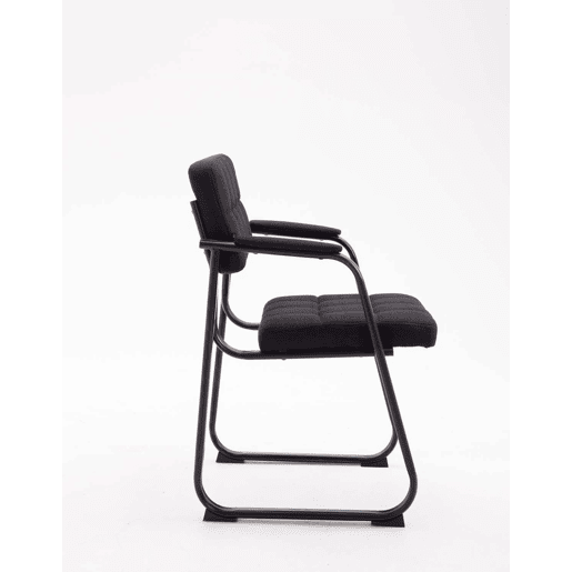 Silla de Visita Canada B de Tela Negro 58X59X84 cm