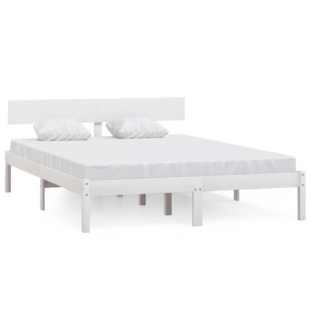 Estructura de cama 140x190 Blanco