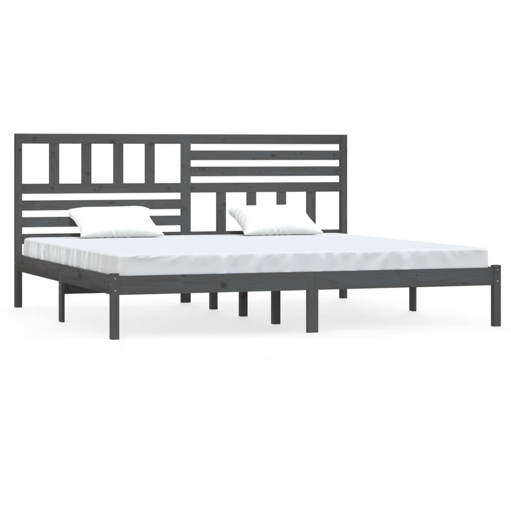 Estructura de cama 200x200 Gris