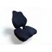 Conjunto de Cojín Fesiero y Cojín de Soporte Lumbar Alargado Conjunto de Cojín Fesiero y Cojín de Soporte Lumbar Alargado Negro