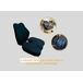 Conjunto de Cojín Fesiero y Cojín de Soporte Lumbar Alargado Conjunto de Cojín Fesiero y Cojín de Soporte Lumbar Alargado Negro