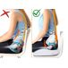 Cojín de Asiento Ergonómico Cojín de Asiento Ergonómico Gris Azul