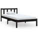 Estructura de cama 75x190 Estructura de cama 75x190 Negro