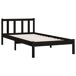 Estructura de cama 75x190 Estructura de cama 75x190 Negro