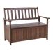 Beliani Banco Madera de acacia SOVANA Beliani Banco Madera de acacia SOVANA Marrón