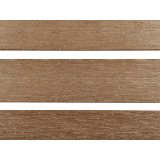 Mesa de refeição de jardim VERNIO 180 cm 90 cm Metal CastanhoPreto