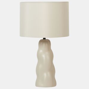 Candeeiro de mesa VILAR Cerâmica Creme