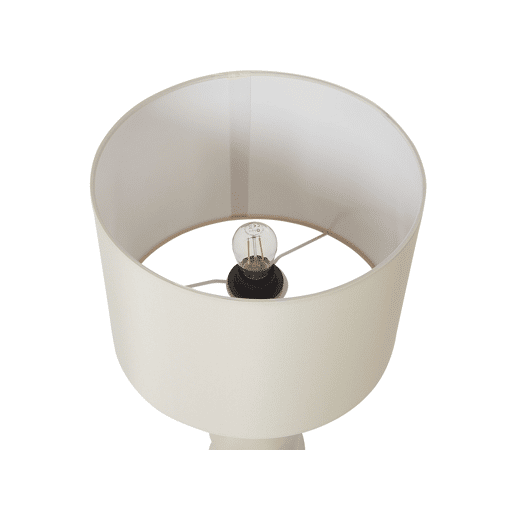 Candeeiro de mesa VILAR Cerâmica Creme