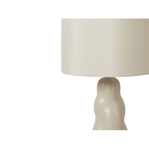 Candeeiro de mesa VILAR Cerâmica Creme