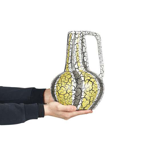 Jarro decorativo MALAKKA Cerâmica 34 cm Multicolor