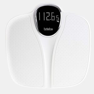 Briebe SC1125W Balança de Casa de Banho Digital, Alta Precisão 180Kg, Visor LCD, Desligar Automático, , Branco