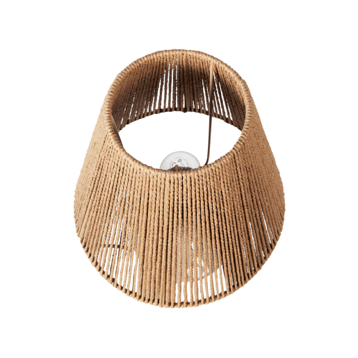 Candeeiro de mesa LARISSOS Cerâmica Taupe