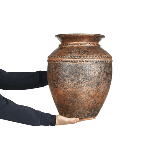Jarro decorativo PUCHONG Cerâmica 40 cm Cobre