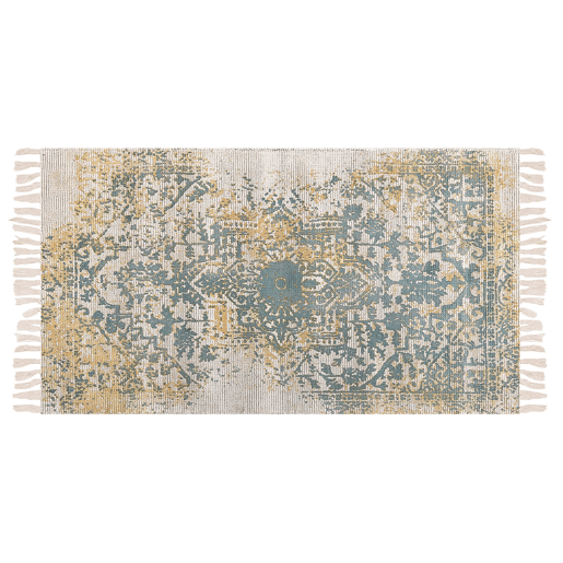 Tapete BOYALI Verde escuro 80 x 150 cm Viscose