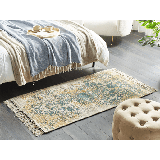 Tapete BOYALI Verde escuro 80 x 150 cm Viscose